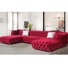 Load image into Gallery viewer, Cannes full buttoned U shaped couch Sahara Africa Furnitures
