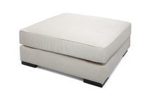 Load image into Gallery viewer, Fabric ottoman