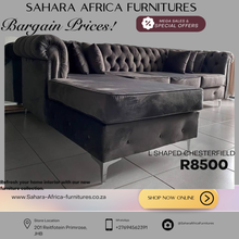 Load image into Gallery viewer, L shaped Chesterfield Bestseller R8500