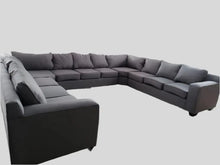 Load image into Gallery viewer, 11 Seater Big U shape Couch Sahara Africa Furnitures