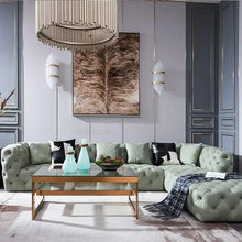 Load image into Gallery viewer, Perry Full Buttoned L shape chesterfield Sahara Africa Furnitures