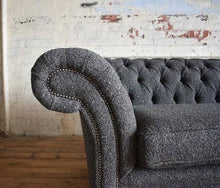 Load image into Gallery viewer, Boucle Two seater chesterfield couch Sahara Africa Furnitures