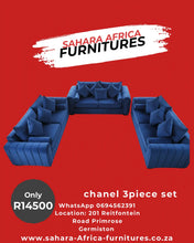 Load image into Gallery viewer, Chanel 3piece set Sahara Africa Furnitures