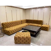Load image into Gallery viewer, Charles Full buttoned chesterfield Couch Sahara Africa Furnitures
