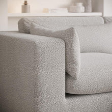 Load image into Gallery viewer, Deneo Boucle 4 piece sectional couch