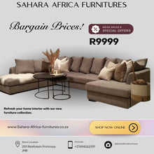 Load image into Gallery viewer, Georgio U shaped couch R9999