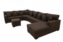 Load image into Gallery viewer, Yale u shaped couch+ottoman R9500 Sahara Africa Furnitures