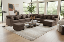 Load image into Gallery viewer, Grande u shaped couch + ottoman R8500