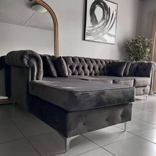 Load image into Gallery viewer, Bestseller L shaped chesterfield