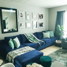 Load image into Gallery viewer, Big Lester Velvet L-shape Sahara Africa Furnitures
