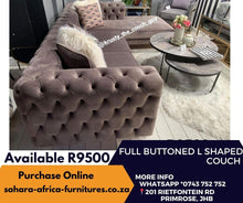 Load image into Gallery viewer, Full Buttoned Chesterfield 3m x 1.8m