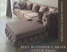 Load image into Gallery viewer, Full Buttoned Chesterfield 3m x 1.8m