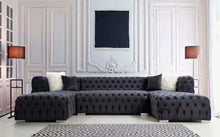 Load image into Gallery viewer, Cannes full buttoned U shaped couch Sahara Africa Furnitures