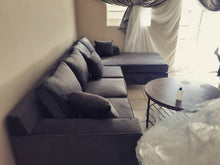 Load image into Gallery viewer, Velvet Lester L-shaped couch