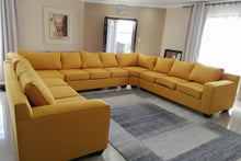 Load image into Gallery viewer, 11 Seater Big U shape Couch Sahara Africa Furnitures