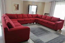 Load image into Gallery viewer, 11 Seater Big U shape Couch Sahara Africa Furnitures