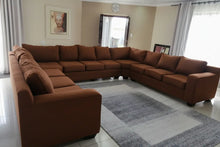 Load image into Gallery viewer, 11 Seater Big U shape Couch Sahara Africa Furnitures