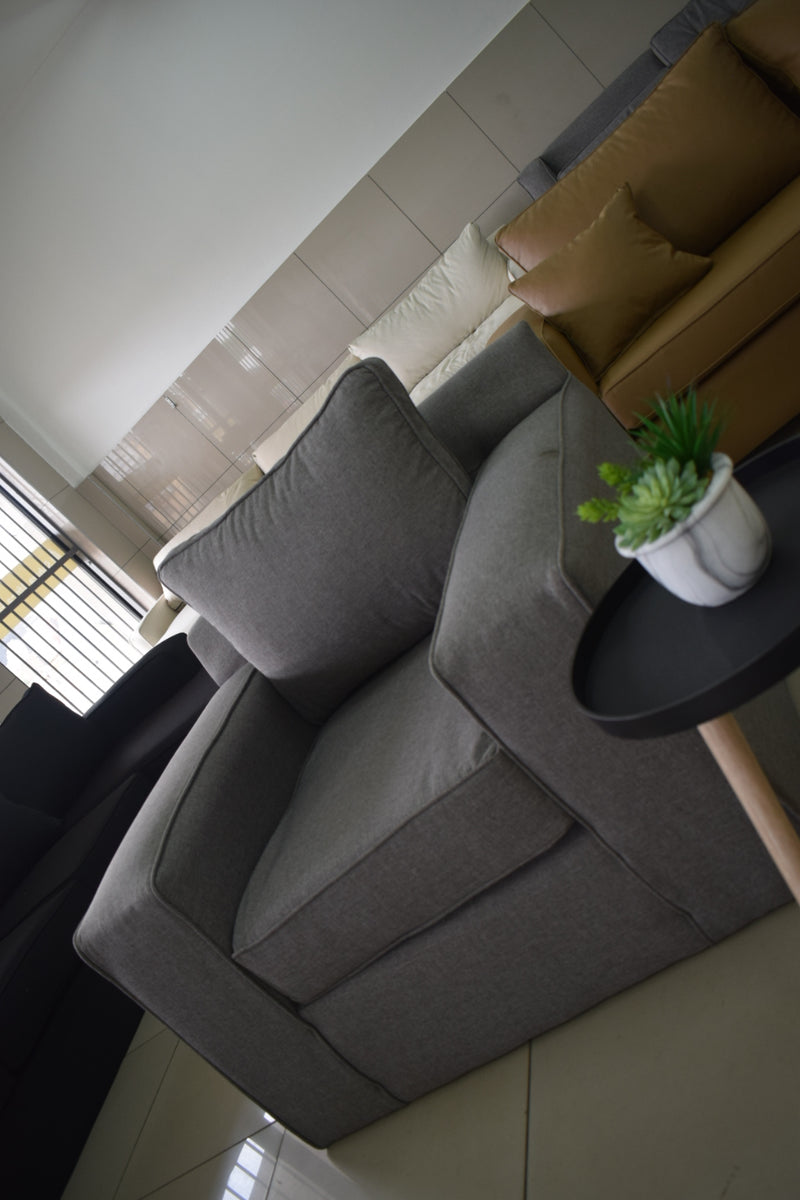 Lester Fabric One Seater Sahara Africa Furnitures