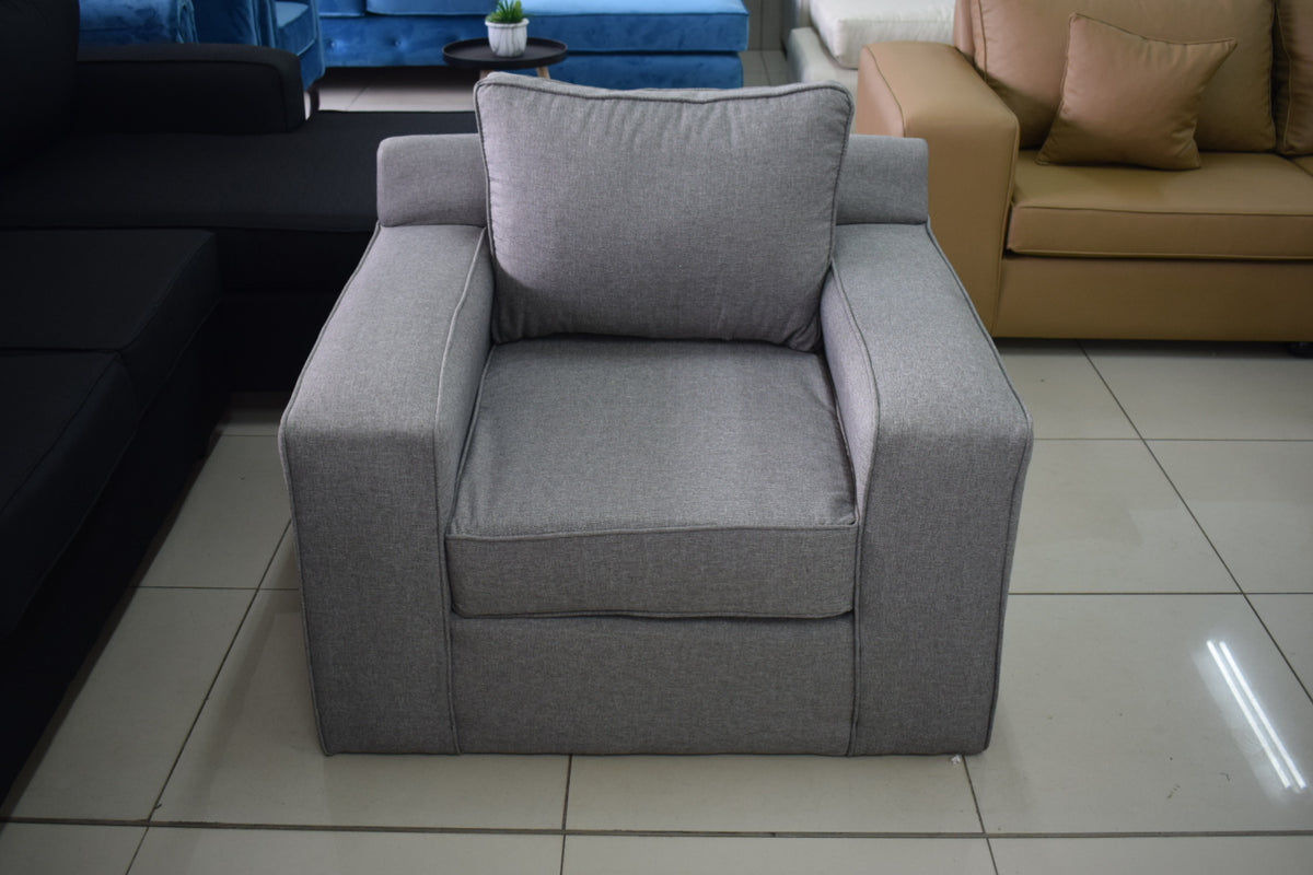 Lester Fabric One Seater Sahara Africa Furnitures