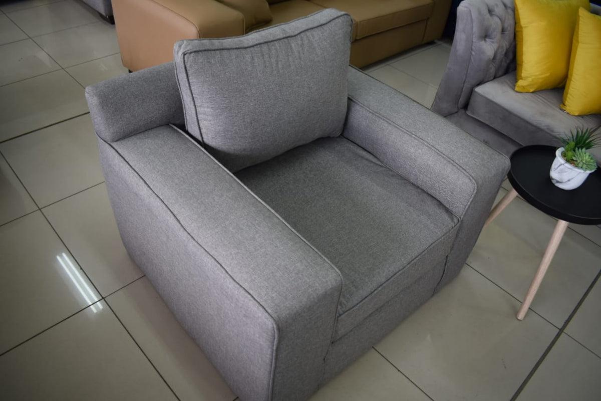 Lester Fabric One Seater Sahara Africa Furnitures