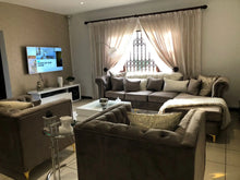 Load image into Gallery viewer, 🔥HOT DEALS🔥 Best Seller L shaped Chesterfield + 2 Brandon chairs Sahara Africa Furnitures