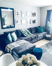 Load image into Gallery viewer, Big Lester Velvet L-shape Sahara Africa Furnitures