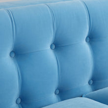 Load image into Gallery viewer, Velvet L shaped Couch