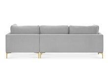 Load image into Gallery viewer, Velvet L shaped Couch