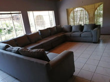 Load image into Gallery viewer, 11 Seater Big U shape Couch Sahara Africa Furnitures