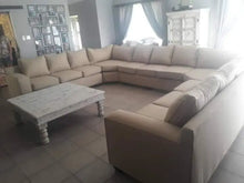 Load image into Gallery viewer, 11 Seater Big U shape Couch Sahara Africa Furnitures