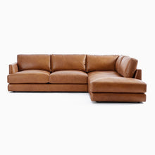 Load image into Gallery viewer, Storm genuine leather L shaped couch Sahara Africa Furnitures
