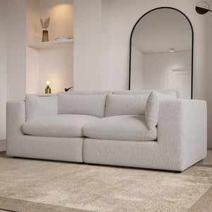 Deneo Two seater boucle couch