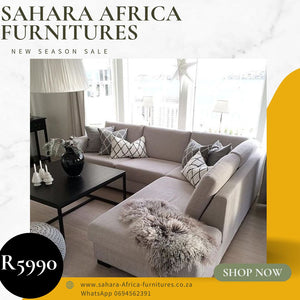 Laary L shaped couch R5999