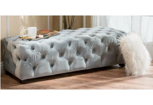 Bed Side Full buttoned Ottoman