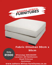 Load image into Gallery viewer, Fabric ottoman Sahara Africa Furnitures
