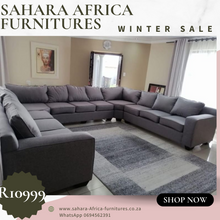 Load image into Gallery viewer, 11 Seater Big U shape Couch R10999
