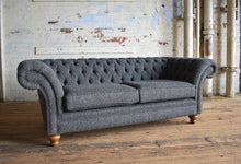 Load image into Gallery viewer, Boucle Two seater chesterfield couch
