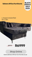 Load image into Gallery viewer, Bestseller L shaped chesterfield
