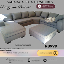 Load image into Gallery viewer, Classic Grande U Shaped couch R8999

