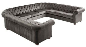 Big U shape chesterfield