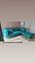 Load image into Gallery viewer, Perry Full Buttoned L shape chesterfield
