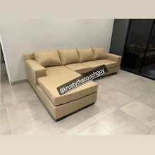 Load image into Gallery viewer, Lester Fabric L shaped couch
