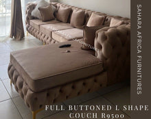 Load image into Gallery viewer, Full Buttoned Chesterfield 3m x 1.8m
