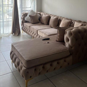 Full Buttoned Chesterfield 3m x 1.8m