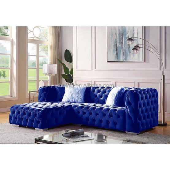 Paris Full buttoned chesterfield couch