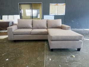 Terry L shape couch