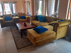 The Golden Chesterfield Set