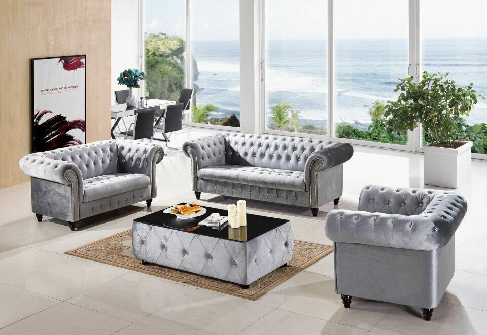 Hulo Chesterfield set Sahara Africa Furnitures